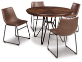 J&M Furniture - Ashley Furniture - Centiar Dining Table and 4 Chairs - Dining Table and 4 Chairs - D372D1